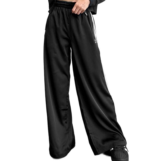 Amazon | [アディダス オリジナルス] サテン ワイドレッグ トラック